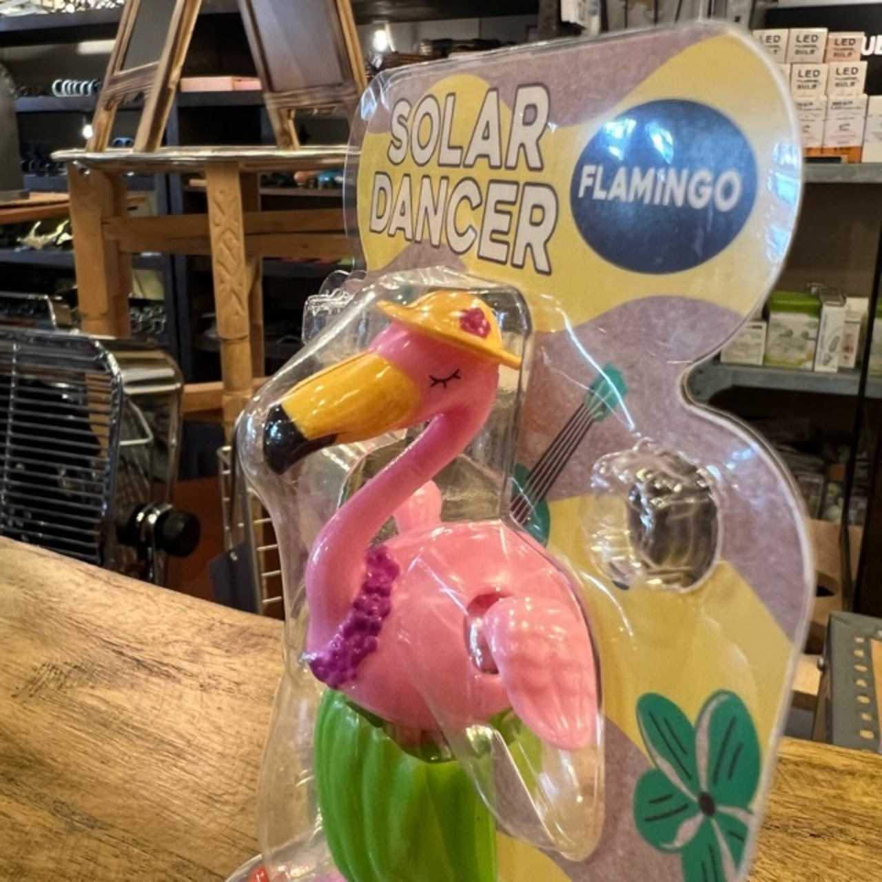 SOLAR DANCER FLAMINGO 　ソーラーダンサーフラミンゴ　オブジェ　ソーラー　フラミンゴ　ダンシング