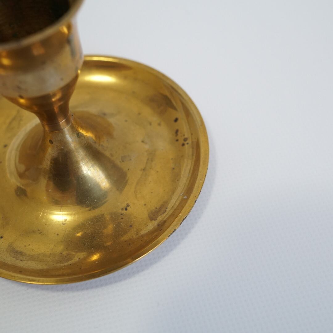 【キャンドル 火消し棒 真鍮 ロココ ヴィンテージ】ドイツ 金色 ヴィクトリアン ドイツ】キャンドル 火消し棒 真鍮 ロココ ヴィンテージ 金色