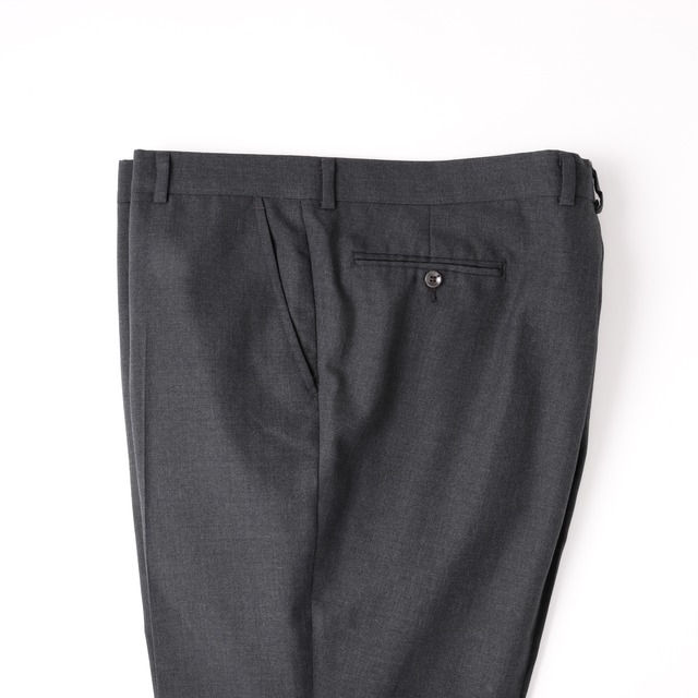 【極美品】70s special vintage wool slacks pants W40 grey made in USA mint condition ／70年代 ヴィンテージ ウール スラックス パンツ 実寸W40 グレー テーラード仕立て アメリカ製 TALON ZIP