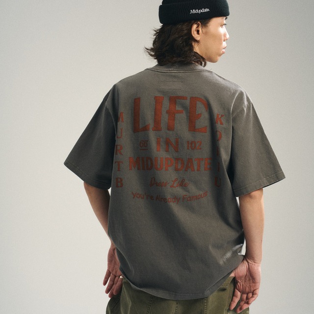 ミッドアップデート・ヴィンテージロゴTEE A2081