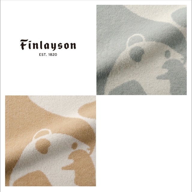 『Finlayson』オーガニックコットンタオルケット 　 西川株式会社