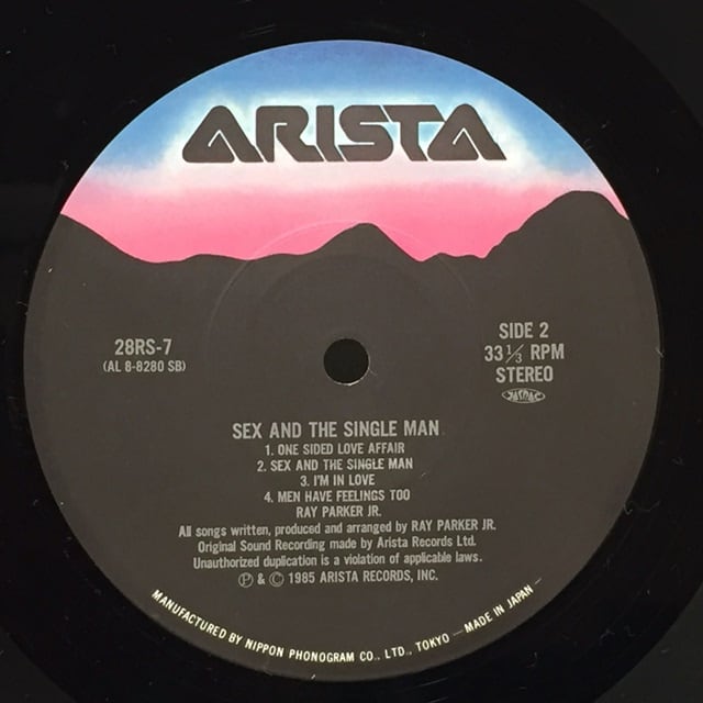 Ray Parker Jr. / Sex And The Single Man [28RS-7] - 画像4