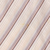 MACPHEE マカフィー ストライプ Vネック 七分袖 シャツ/マルチ レディース