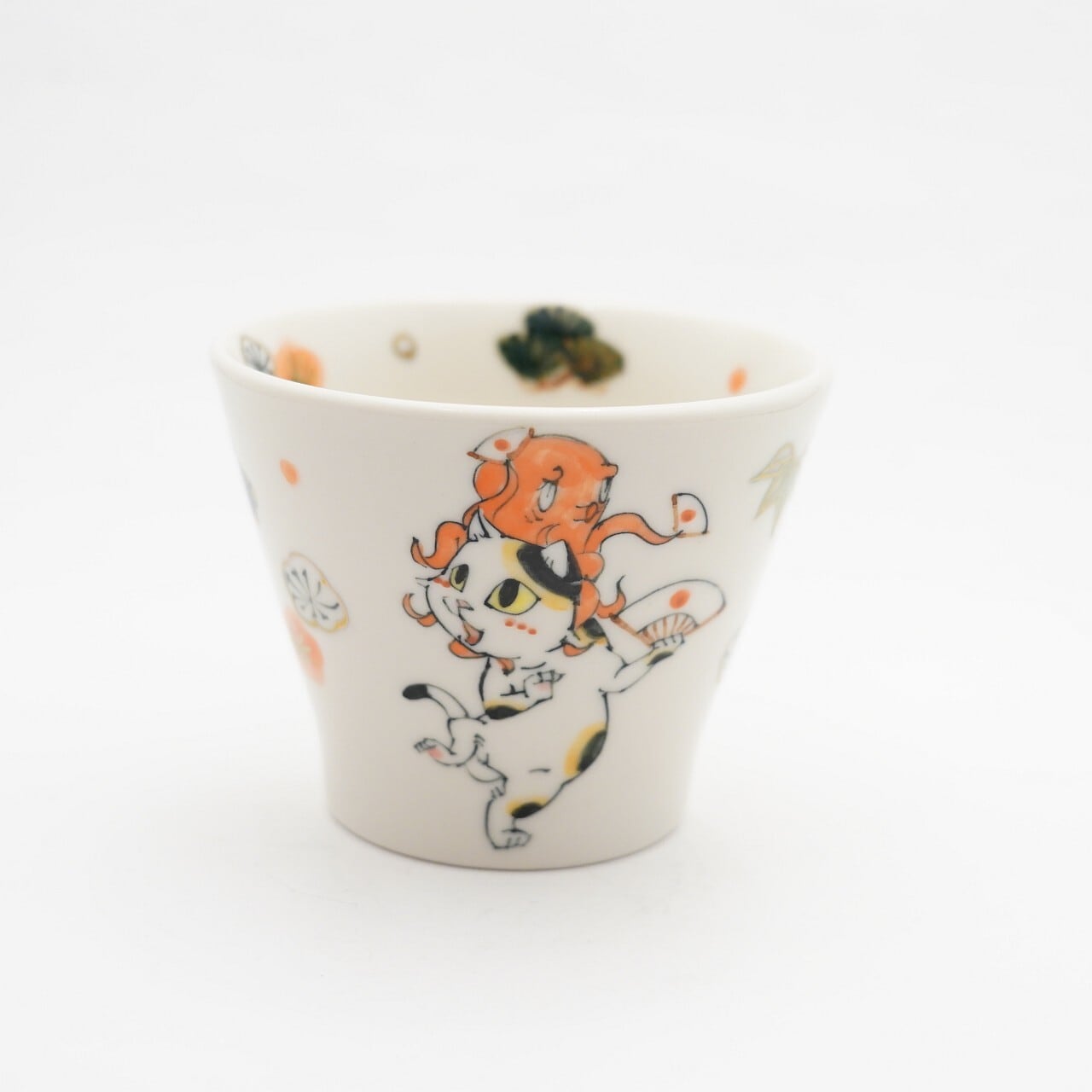 【林民和】そばちょこ 踊る猫 3