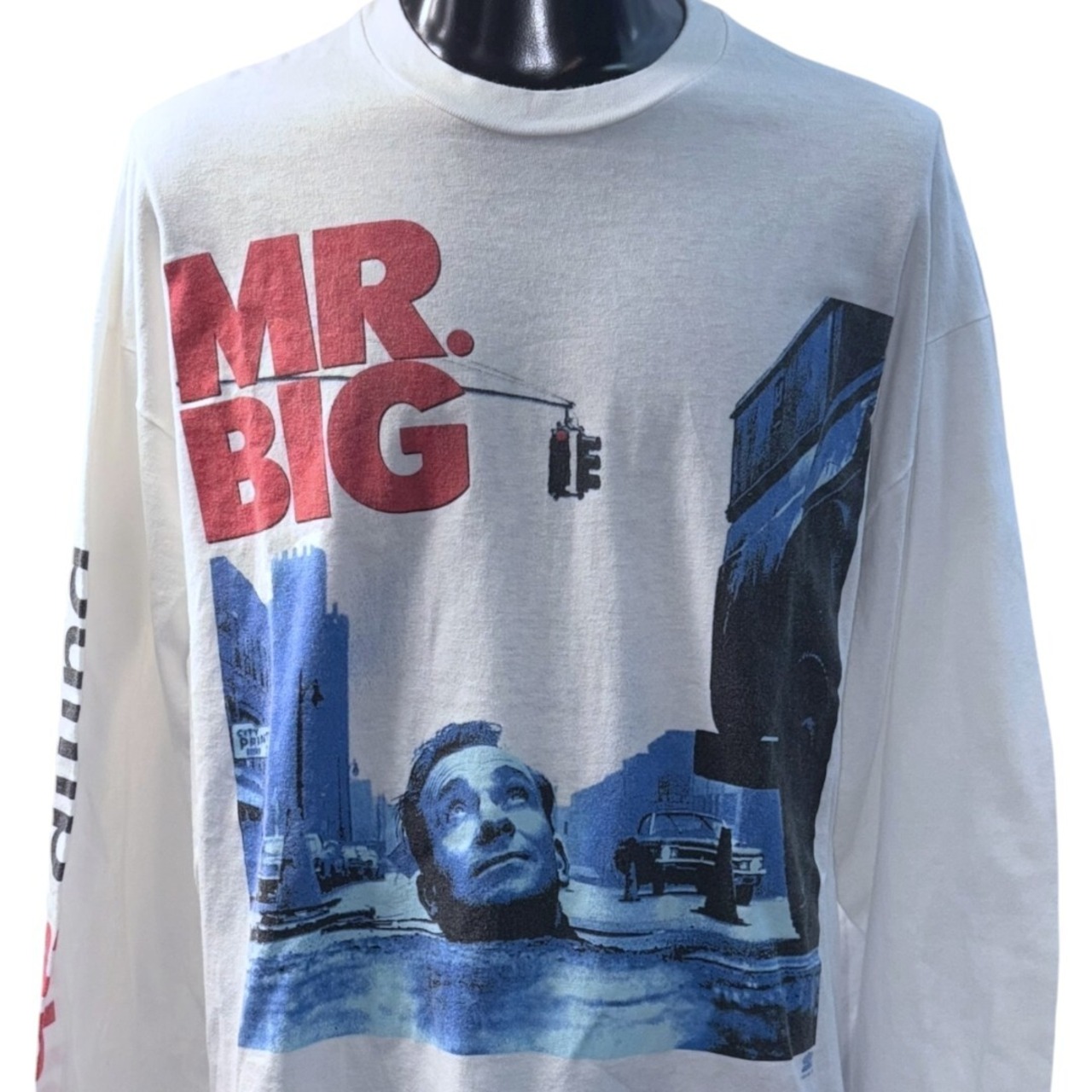 【MR.BIG】ミスター・ビッグ "BUMP AHEAD TOUR" 90's USA製ロングスリーブTシャツ