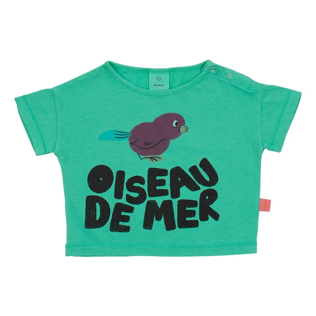 Wynken / Baby Little bird Tee/ SAIL GREEN