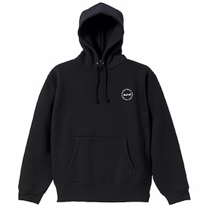 【SHOEHURRY!】#HARDWORK #INTENSITY #ENERGY SWEAT HOODIE (BLACK/WHITE) | 裏起毛パーカー(ブラック/ホワイト)