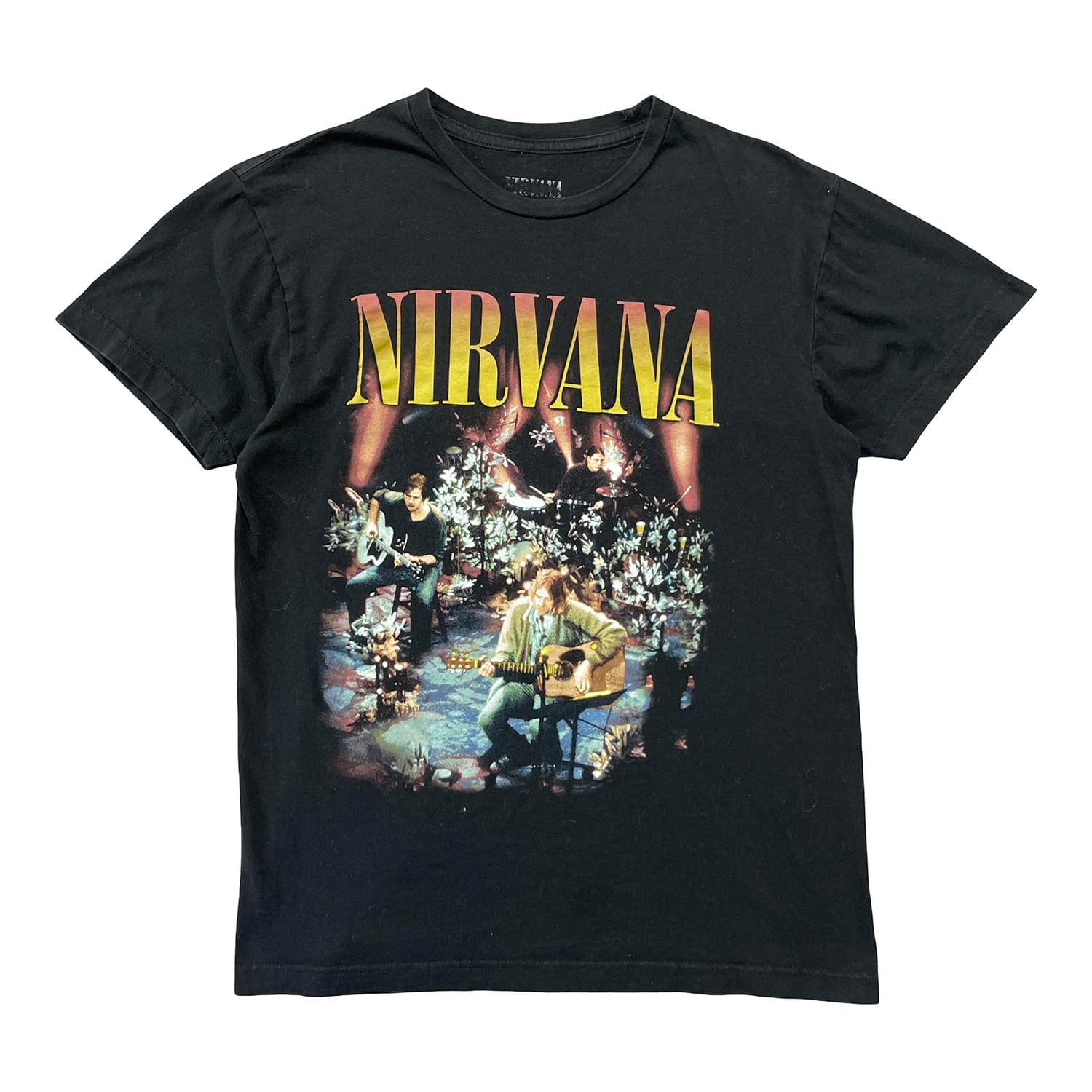 NIRVANA バンドTシャツ ニルヴァーナ SLIVER ロックTシャツ半袖T 正規品 オフィシャル NIRVANA SLIVER ニルバーナ ニルヴァーナ