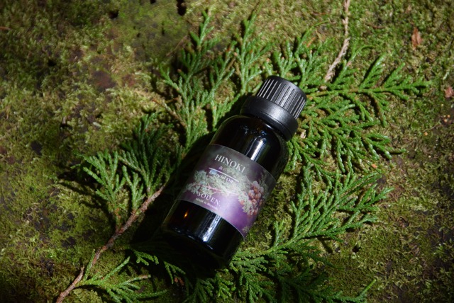 SOUEN. 森の雫｜ひのき エッセンシャルオイル 精油 30ml｜宮崎県産ひのき100％ 国産 和精油 アロマオイル ひのき精油 森林浴 アロマテラピー