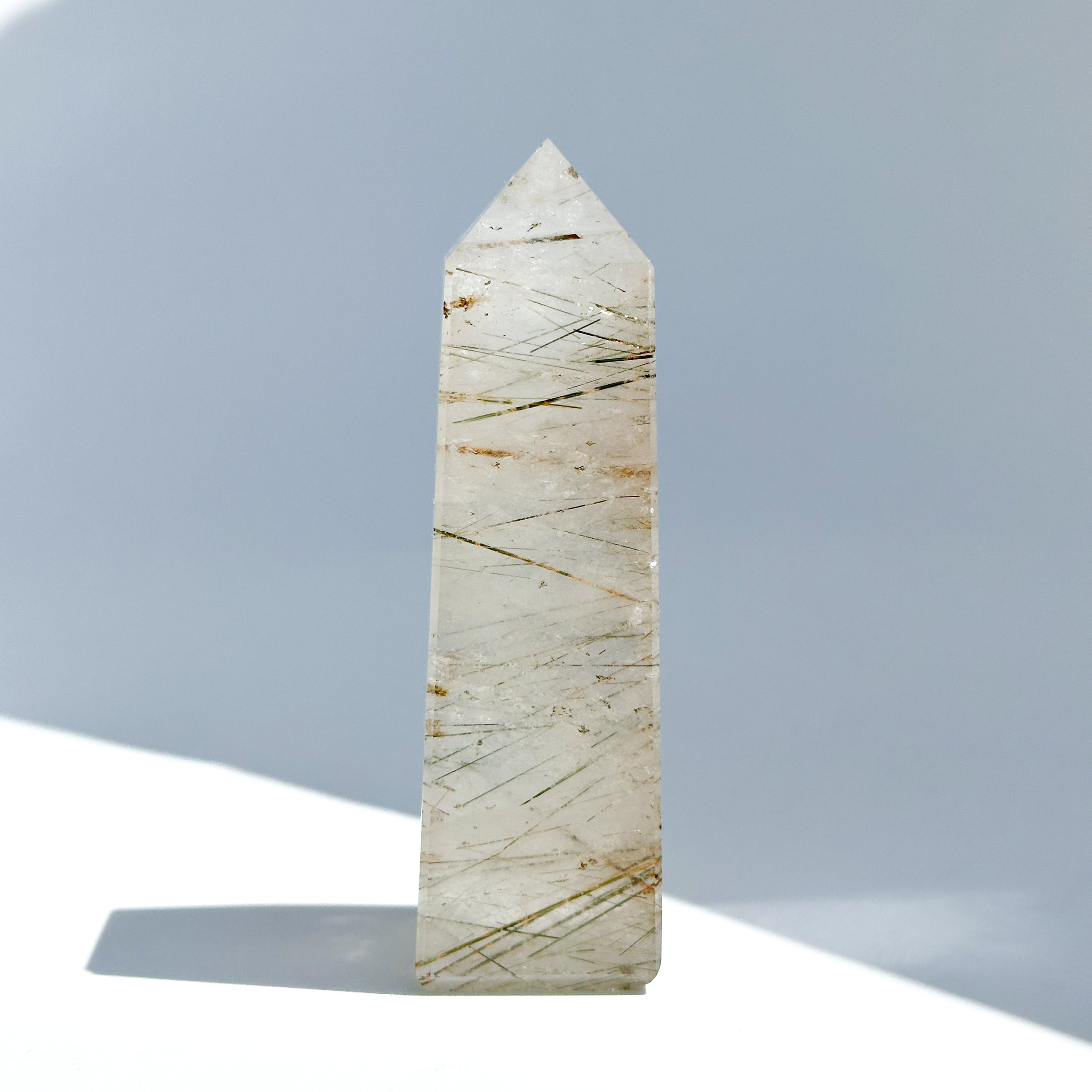 マルチルチルクォーツ タワー 04◇ Multi-Rutile Quartz ◇天然石