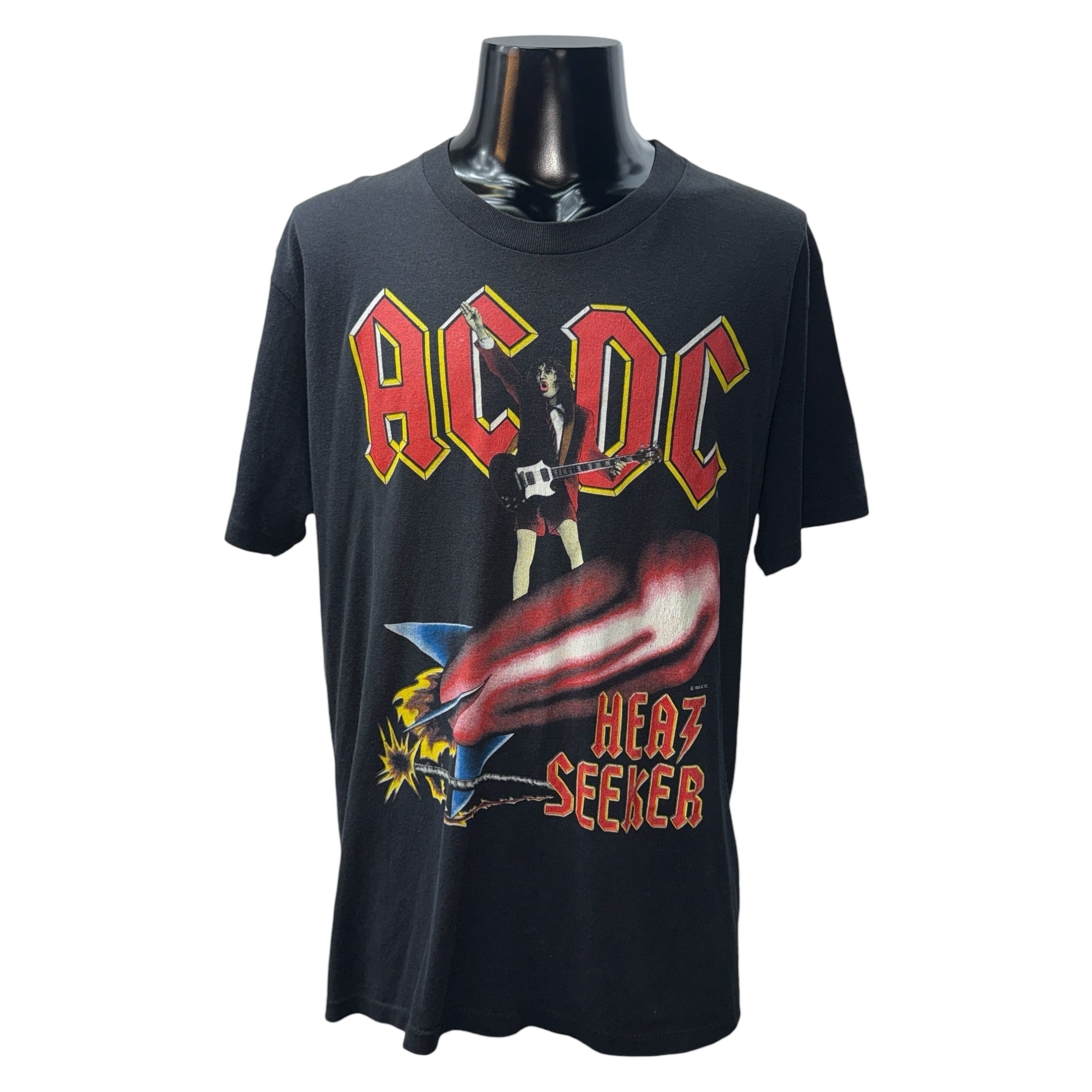 AC/DC】エーシーディーシー WORLD TOUR88 1988コピーライト Vintage T
