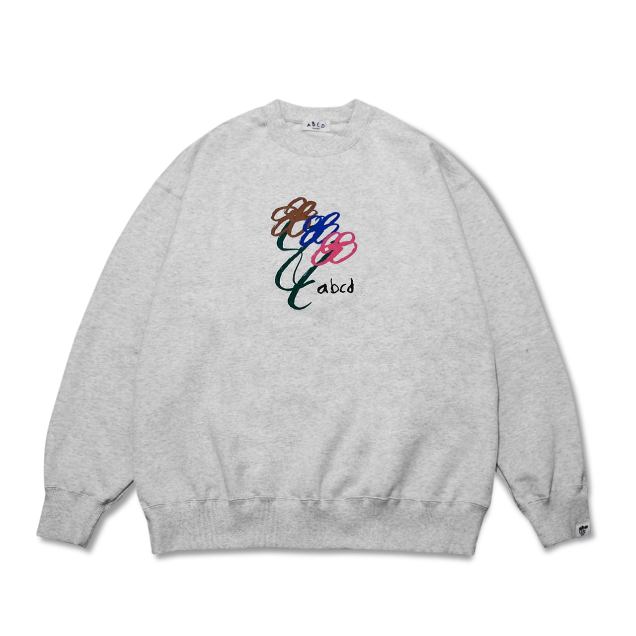 トップス everyone ABCD FLEURS FLORAL PAINTING TEE ABCD FLEURS