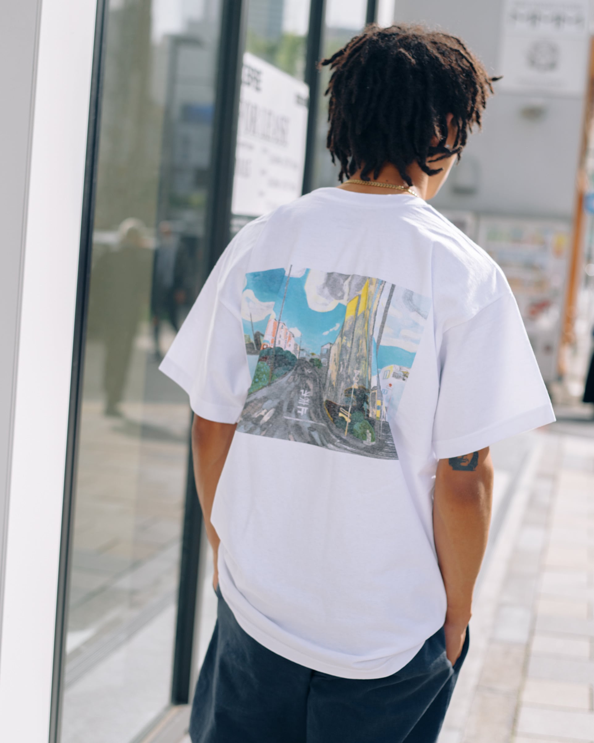 stacks Signboard Tee | stacks bookstore