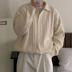 ルーズリブニットカーディガン　MT0080322