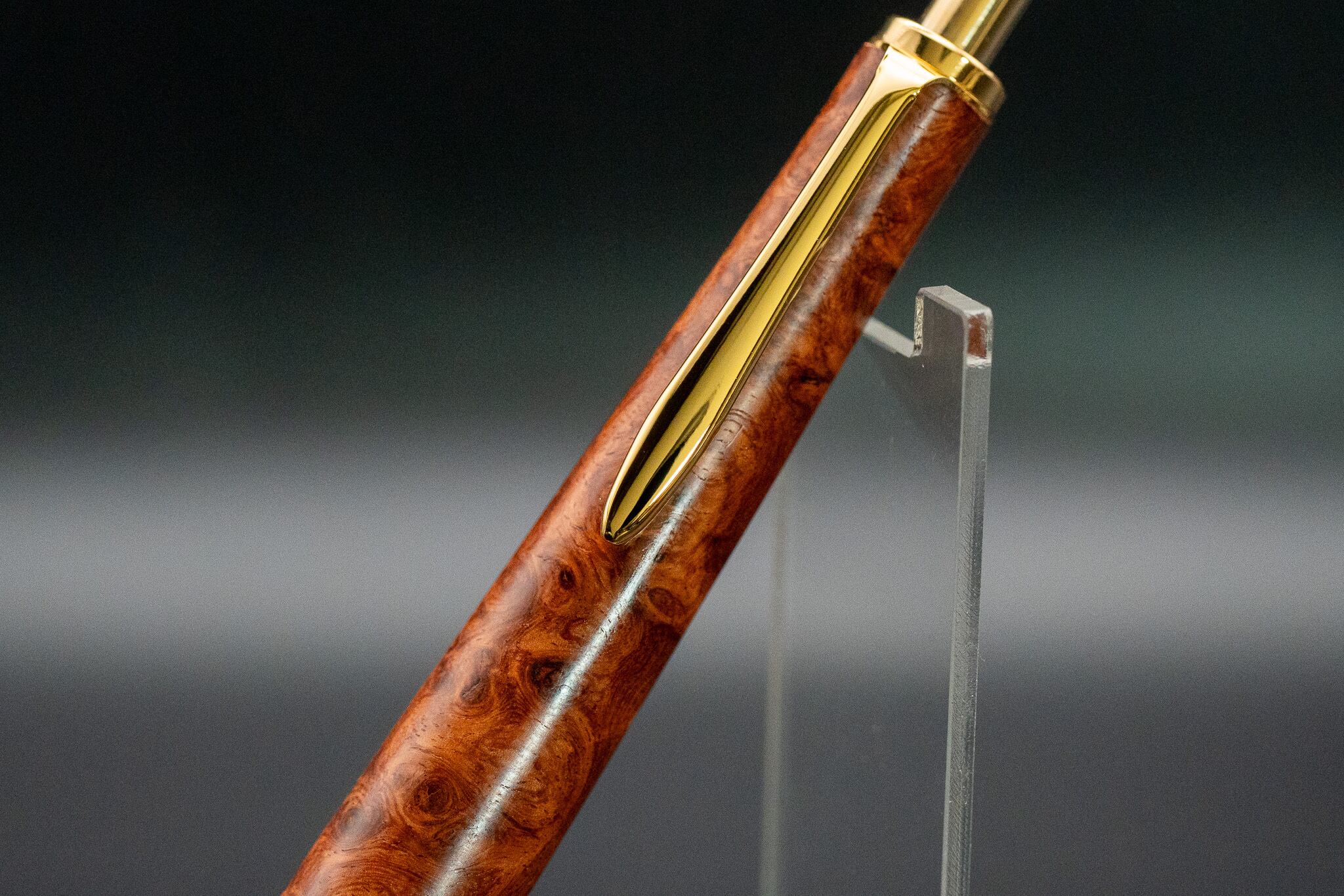 【朱色の銘木】本花梨瘤 特上gold MP