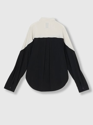 【26SS】THINGS THAT MATTER シングスザットマター / シャツ / MESH BLOCKING STRETCH SHIRT