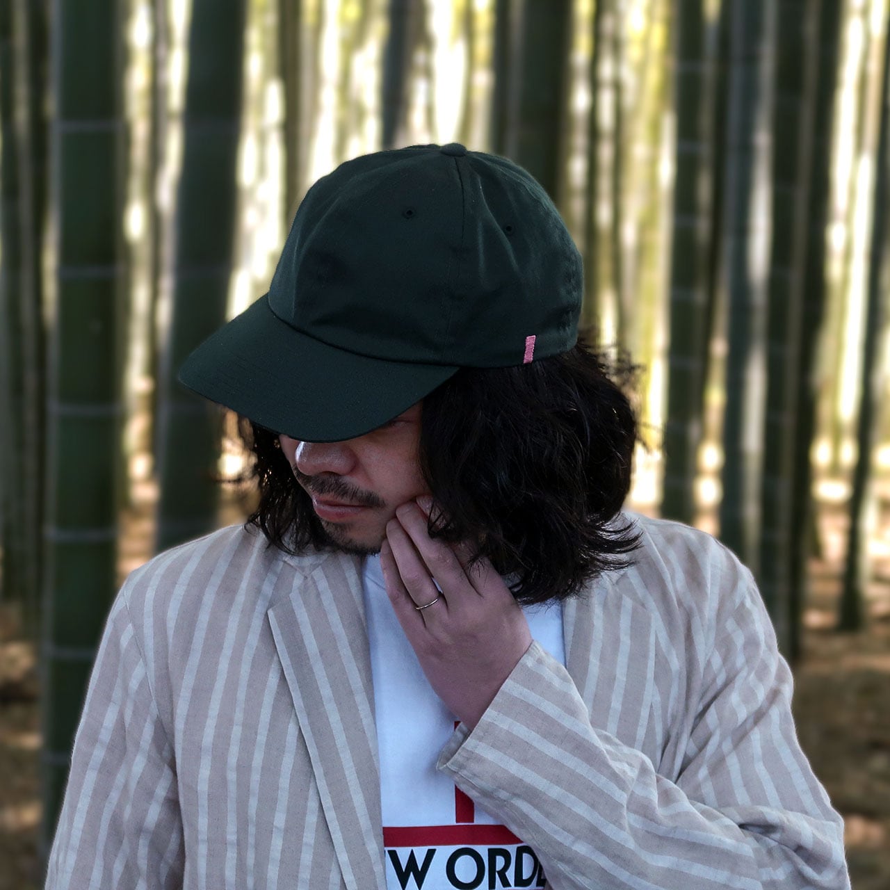 bocodeco|C/P Washed B.B.Cap -Green-