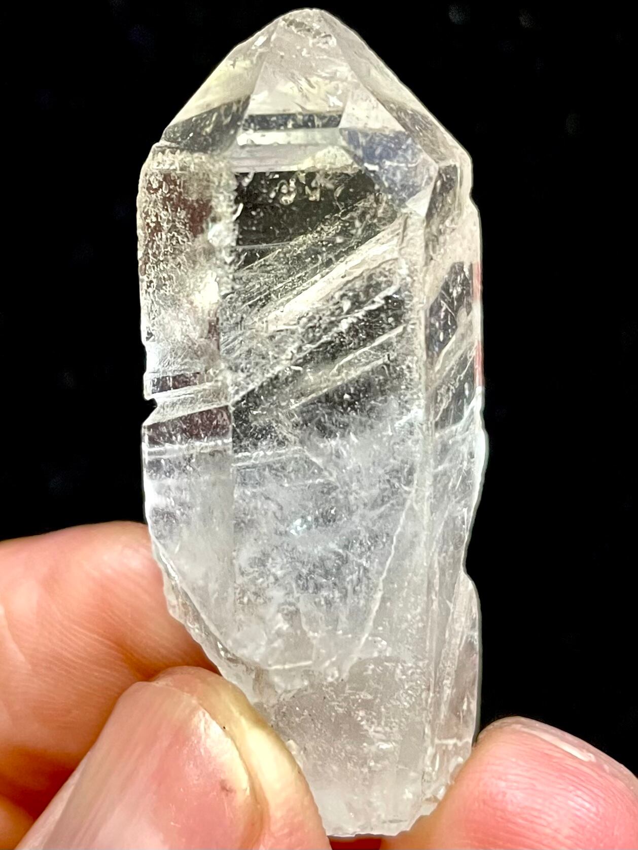 3) 成長干渉クオーツ