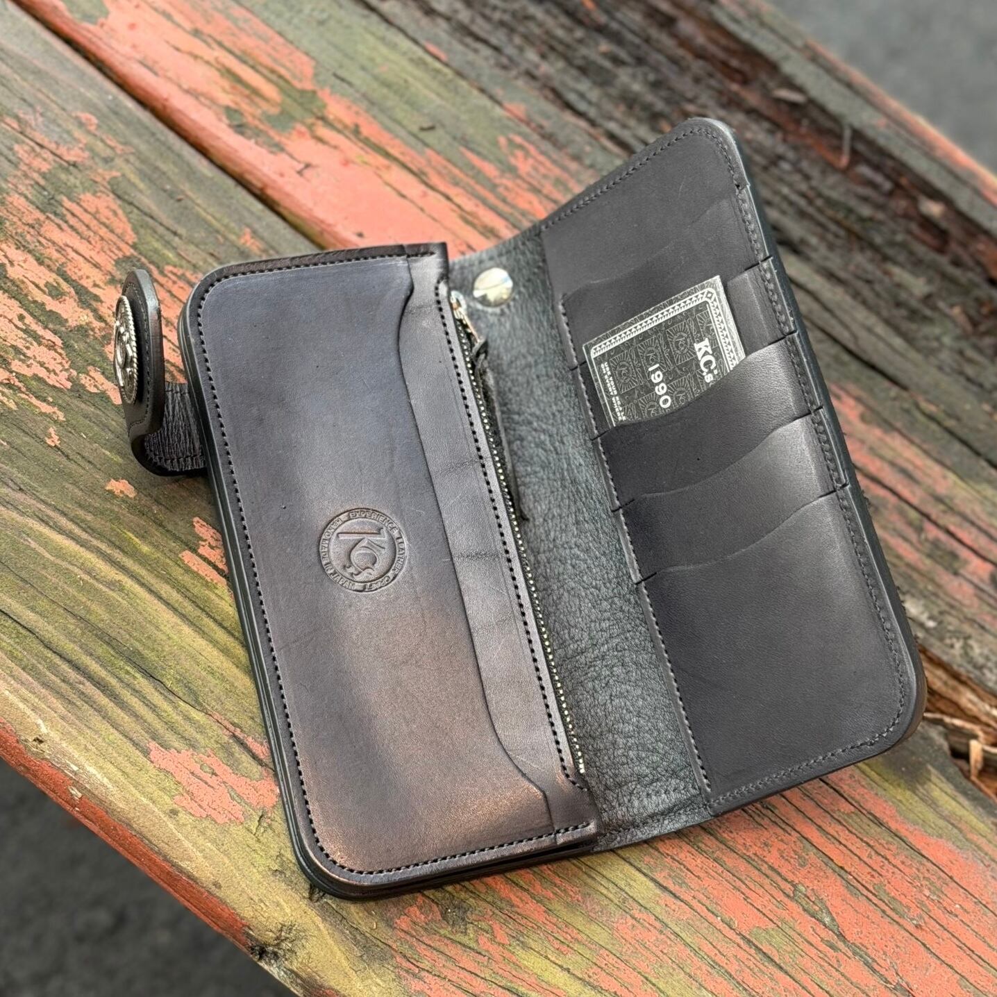 直営店限定商品】ライダースウォレット リンガー インレイ スティング