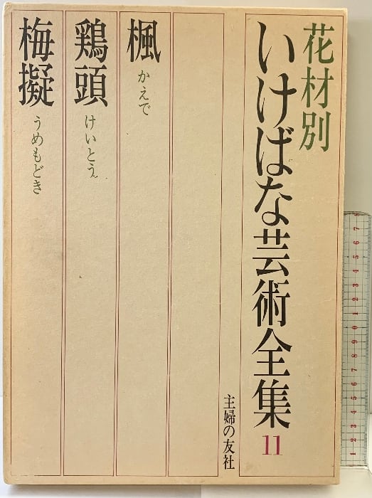 いけばな芸術 花材別 いけばな芸術全集 株式会社主婦の友 花材別いけばな芸術全集〈11〉楓・鶏頭・梅擬 主婦の友社
