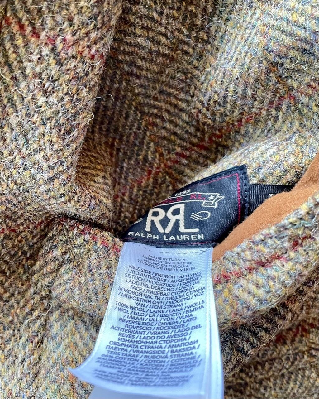 新品 RRL ハリスツイード リバーシブルベスト サイズS | Room Style Store