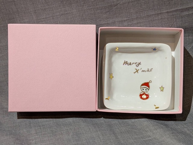 角小皿『Xmas』④