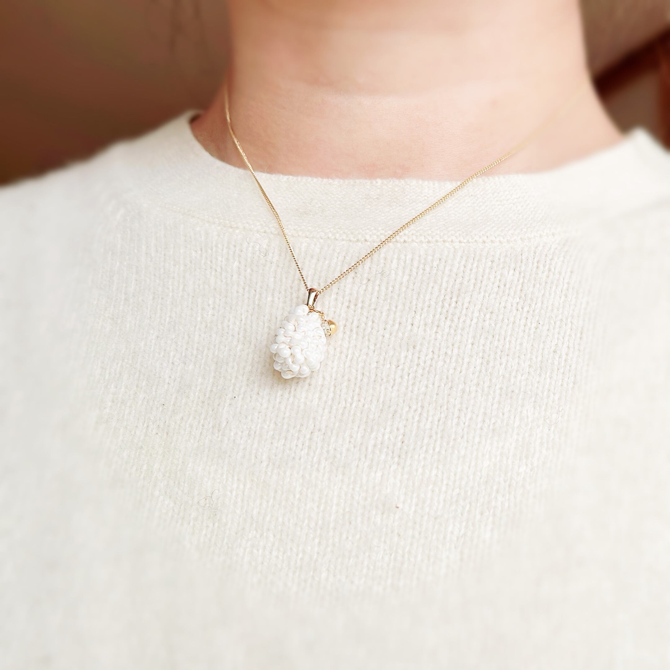 森のパールのネックレス | mei mei