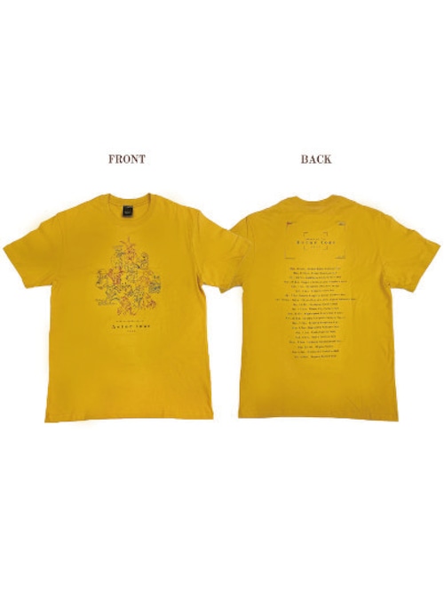 緑黄色社会 Actor Tour 2022 サイン入りTシャツ Actor tour 2022 | 緑黄色社会 official store