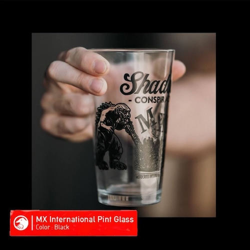【The Shadow Conspiracy × MX International】Pint Glass [パイントグラス]