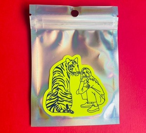 Sticker｜虎と女