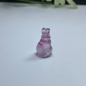 17.フローライトうさぎさん