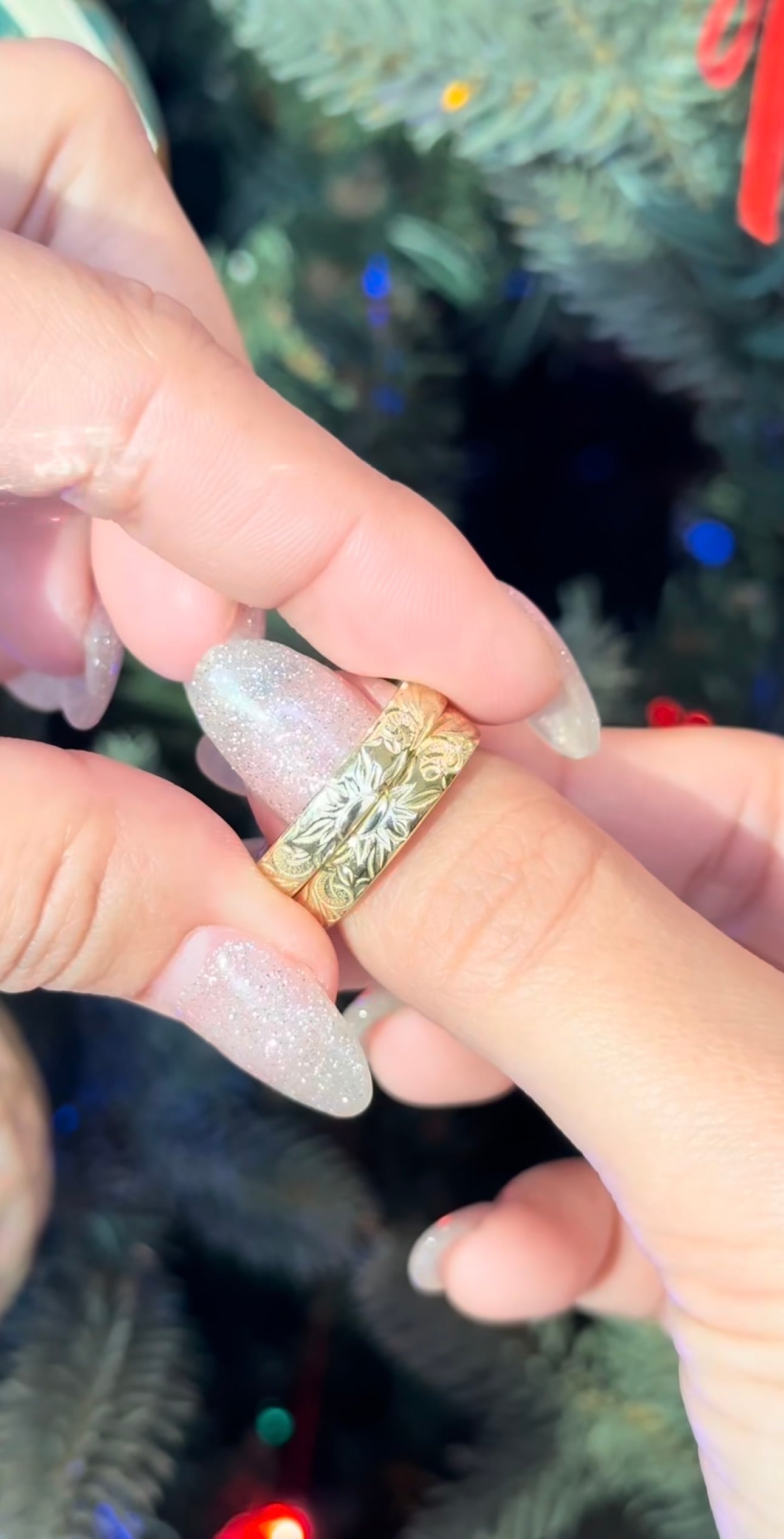 LIFE is sun flowerリバーシブルリング(ゴールド、グリーンゴールド、ピンクゴールド) ¥10,000+tax(¥11,000)