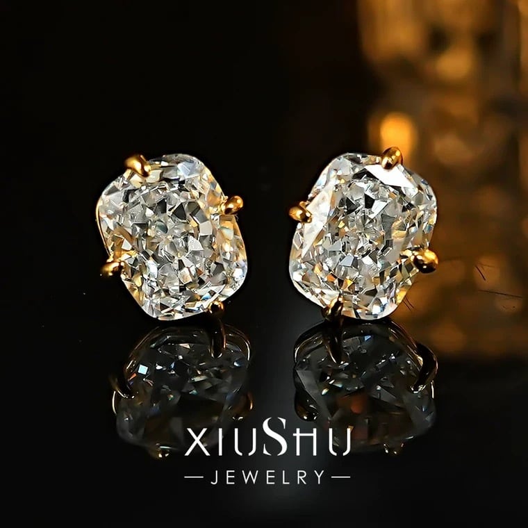 4カラット 高炭素ダイヤモンド ホワイト キラキラ ゴージャス 指輪