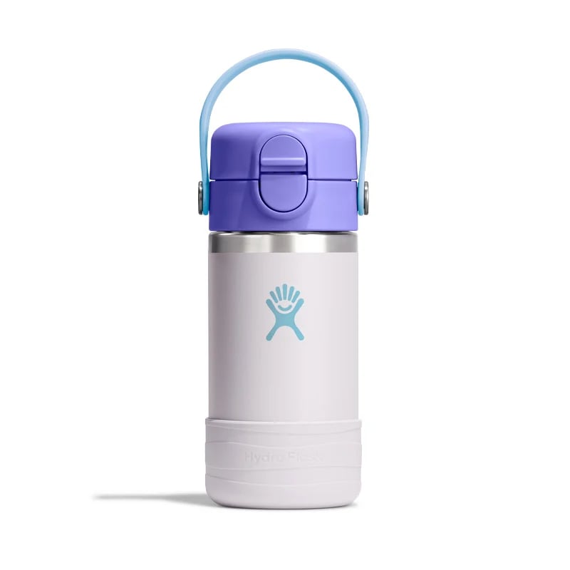 Hydro Flask(ハイドロフラスク)12 oz Kids Wide Mouth Covered Cap -Cloud Pink フラスク・水筒