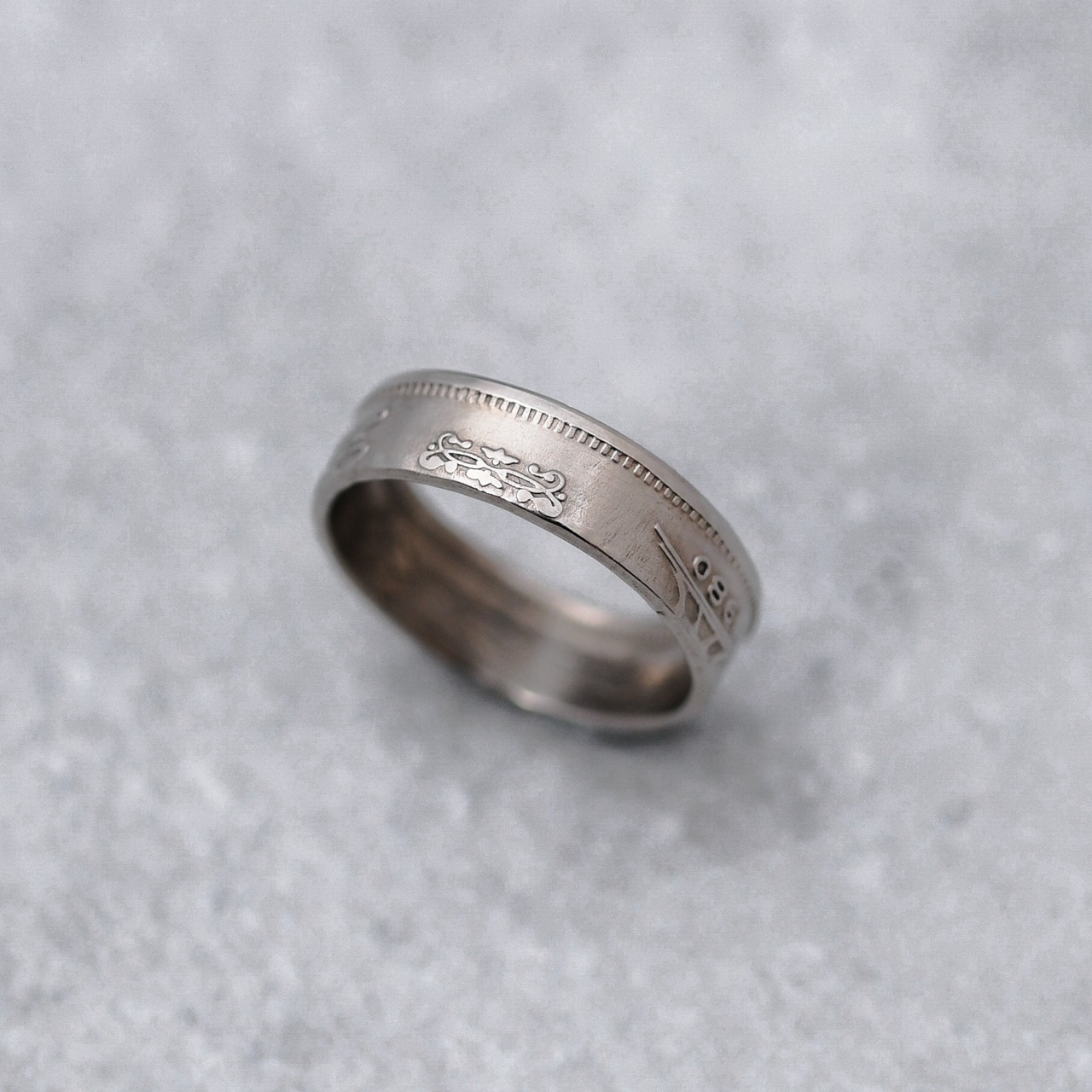 パキスタン 25パイサ コインリング｜PAKISTAN 25PAISA COINRING