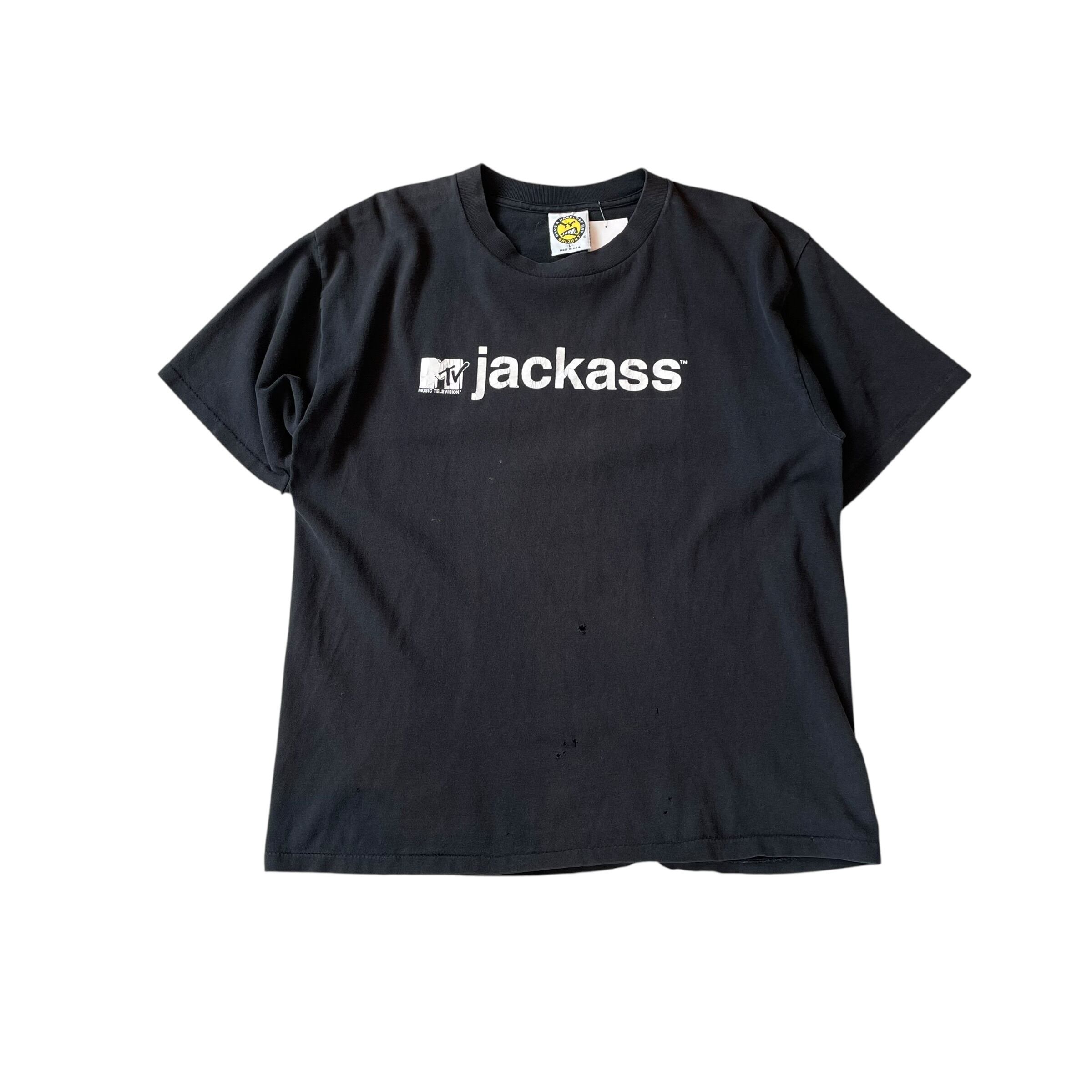2000s jackass logo T-shirt | What'z up