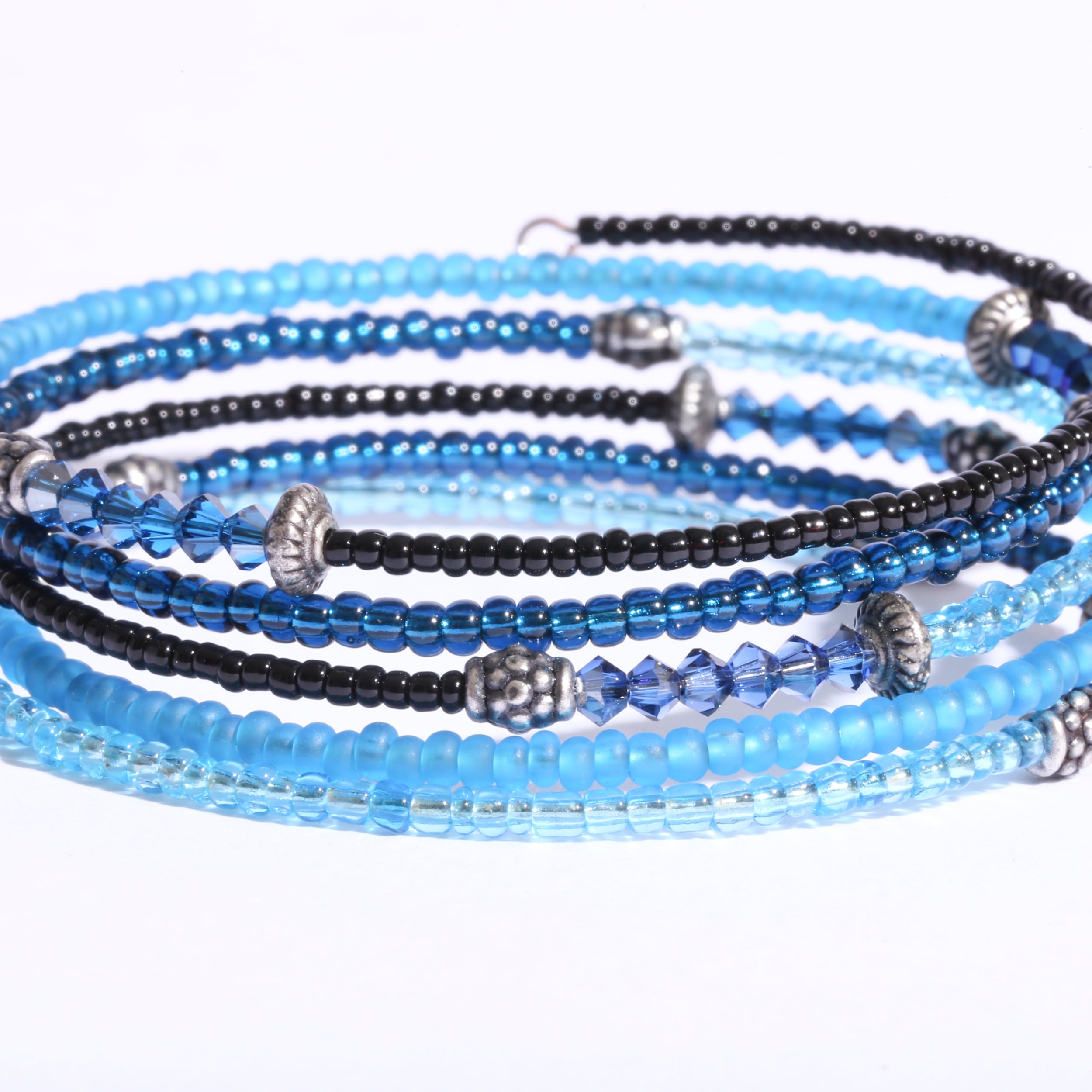 ビーズブレスレット ブルー | KONPLOTT[コンプロット] - ドイツ発