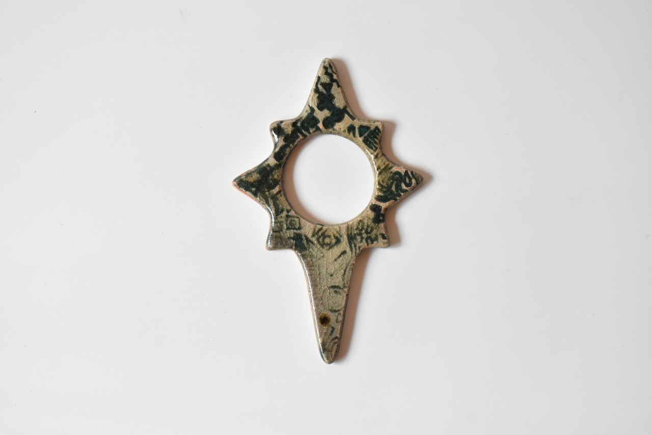 小代瑞穂窯 / 福田るい : チャプチャプ (茶漉し) #171