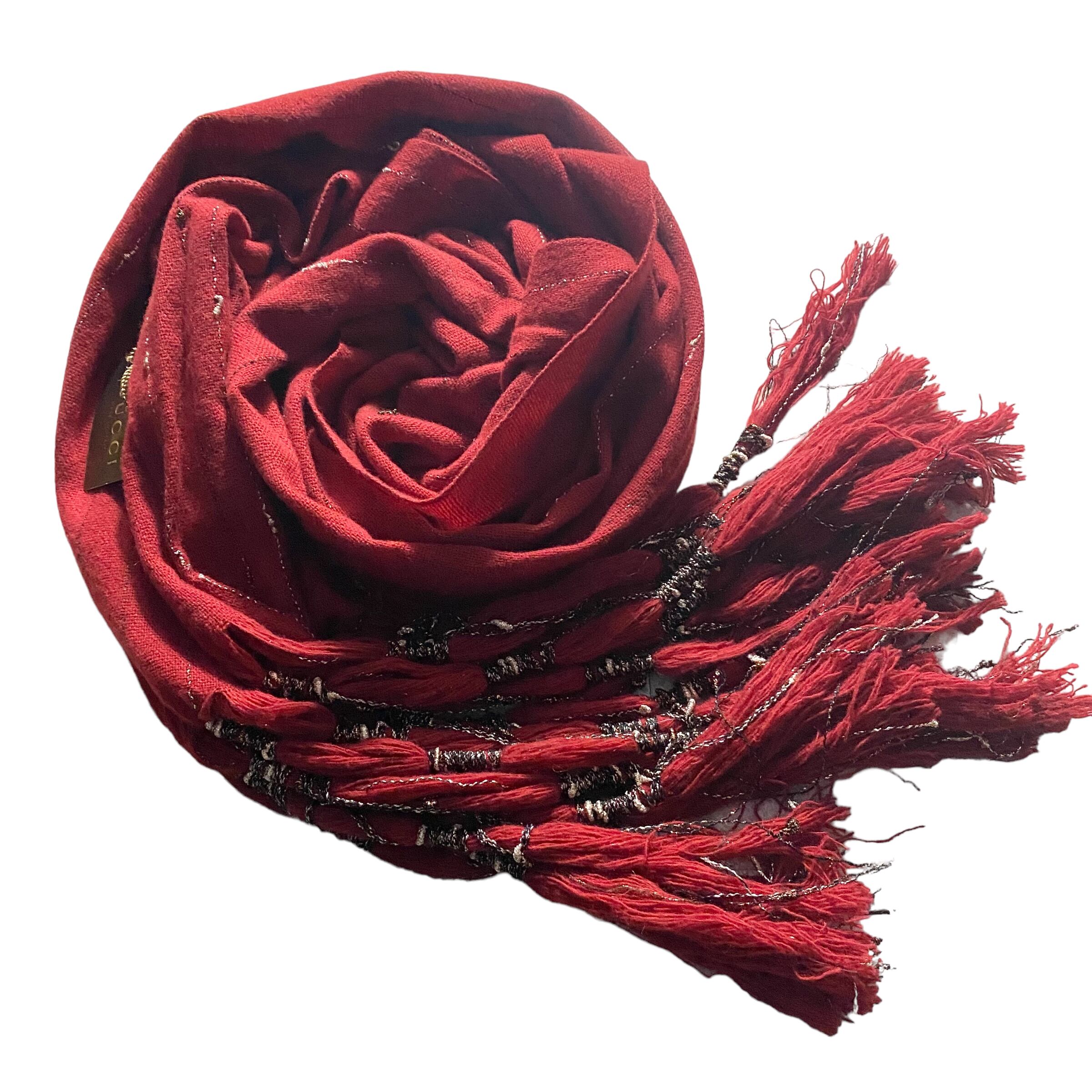 GUCCI by Frida Giannini cashmere brend wool scarf | NOIR ONLINE
