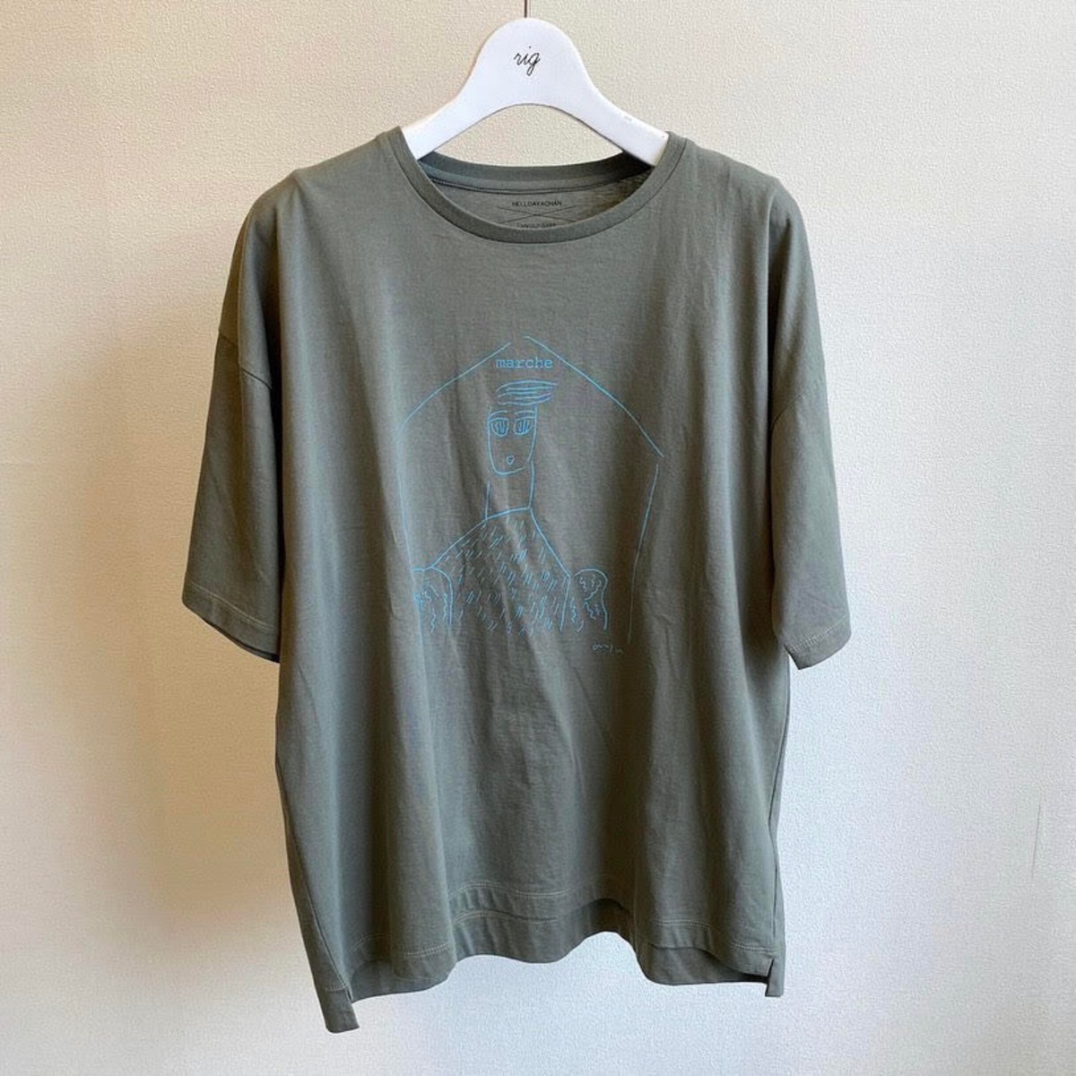 Luv our days ] HELLO AYACHAN Collaboration T-shirts | rig