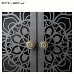 木製収納ラック ドア付き モダン アロマ収納 ラック キッチン リビングルーム