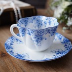英国シェリー Dainty Blue デインティブルー カップ&ソーサーB thumbnail 3
