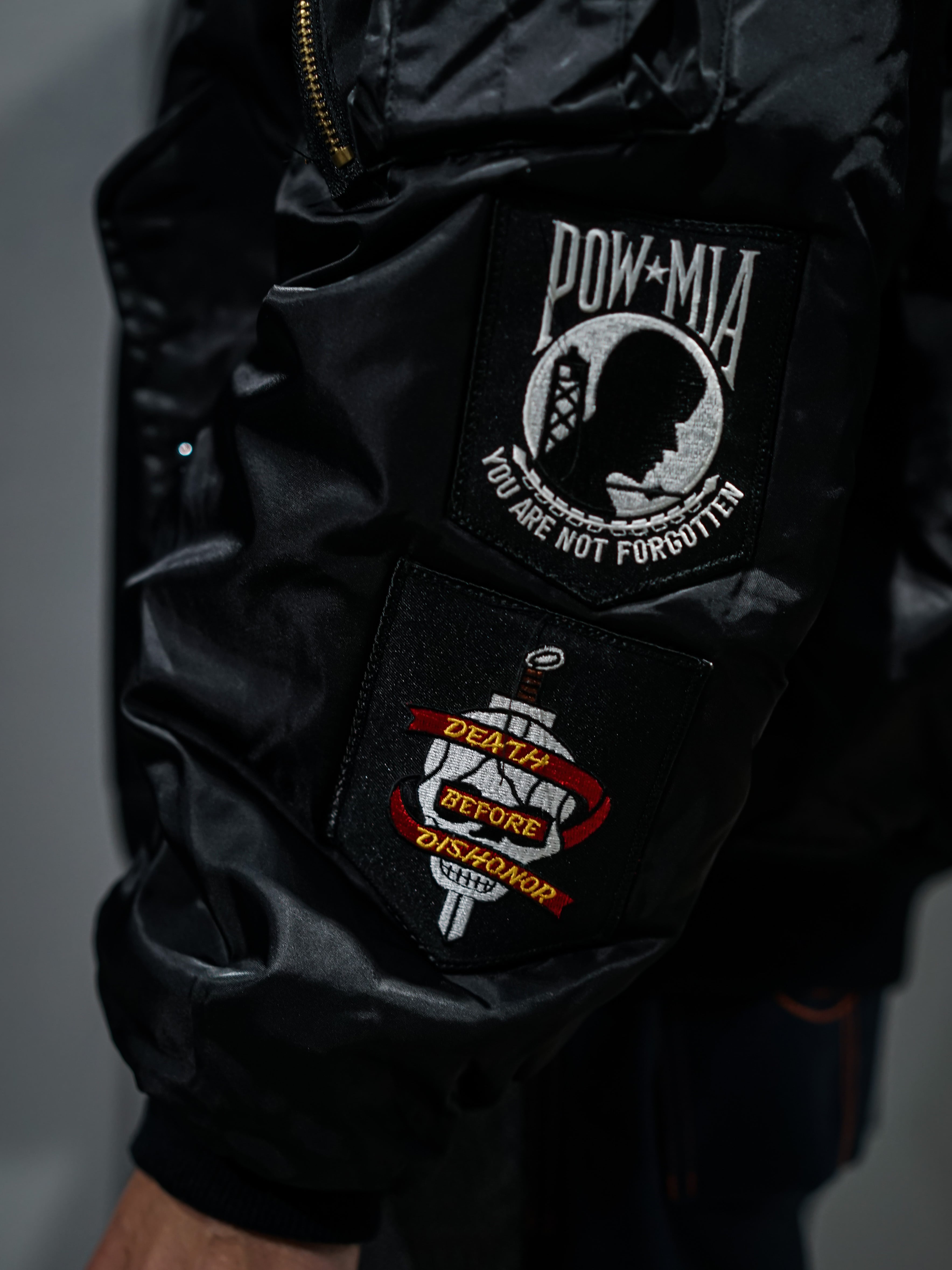 add (C) vintage】U.S. Air Force MA-1 Shaped Flight Jacket | Caka