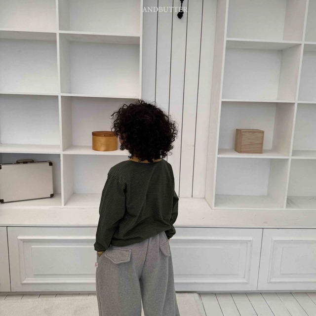 《送料無料》予約：ポケットジョガーパンツ【ANDBUTTER】※ジュニアサイズ