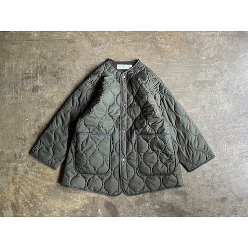 Shinzone(シンゾーン) 『SHORT QUILTING COAT』Climashield Padding Nylon Military Quilting Coat