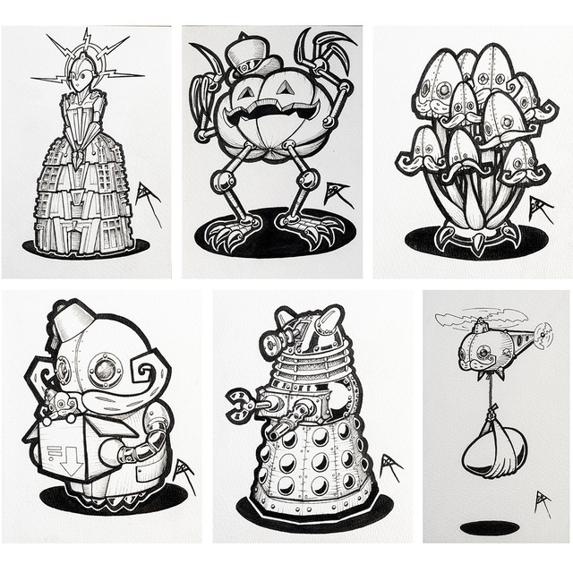 Doktor A: Original Drawing (84-89)