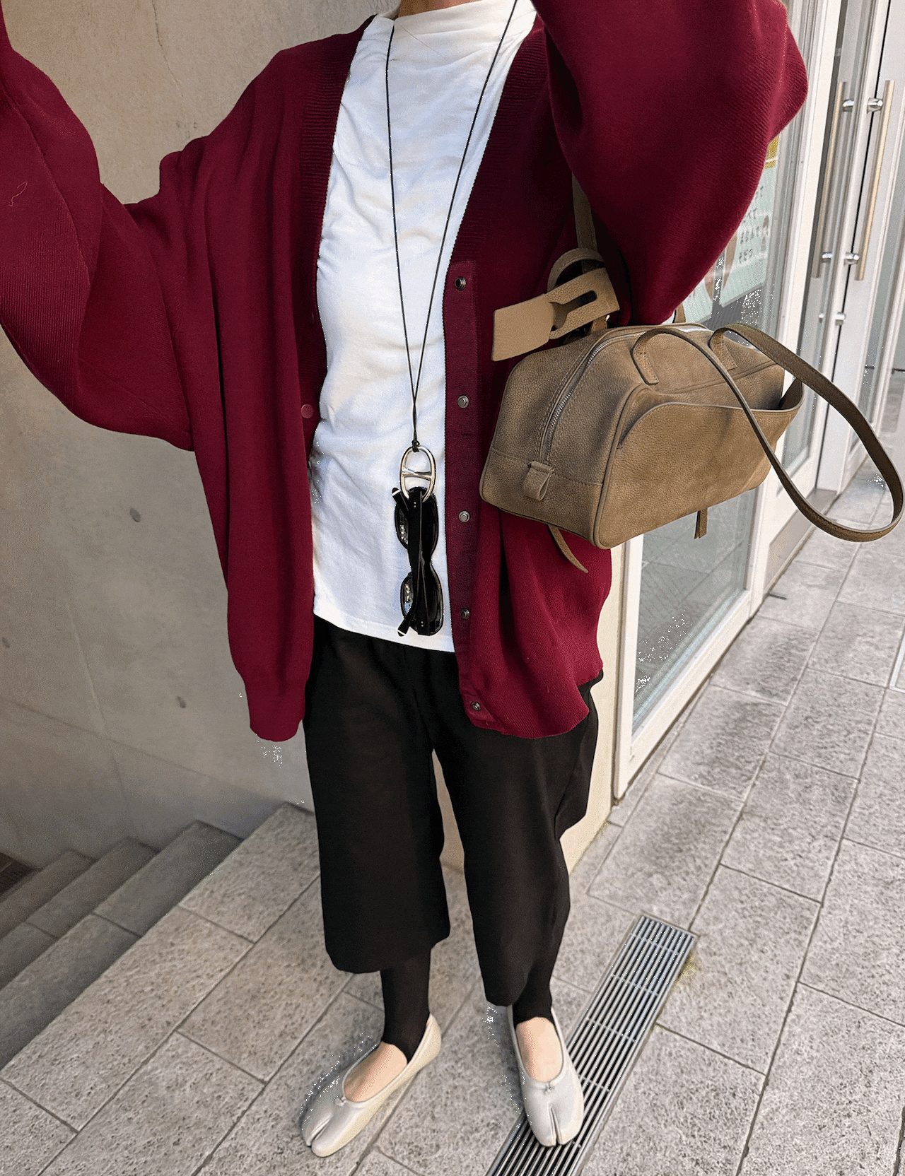 【新作5%OFF・3日間】Over-fit Cotton Cardigan_4colors