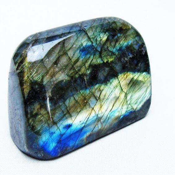 ラブラドライト 原石 一点物 181-4349