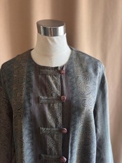MADE IN U.S.A R&M RICHARDS oriental shirt-5118-1
