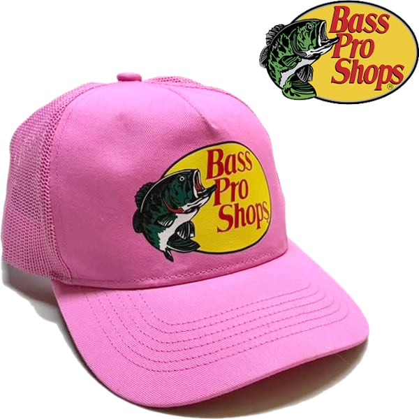 1点物◇バスプロBASS Pro釣り帽子メッシュキャップ古着メンズ